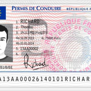 FRENCH DRIVER’S LICENSE